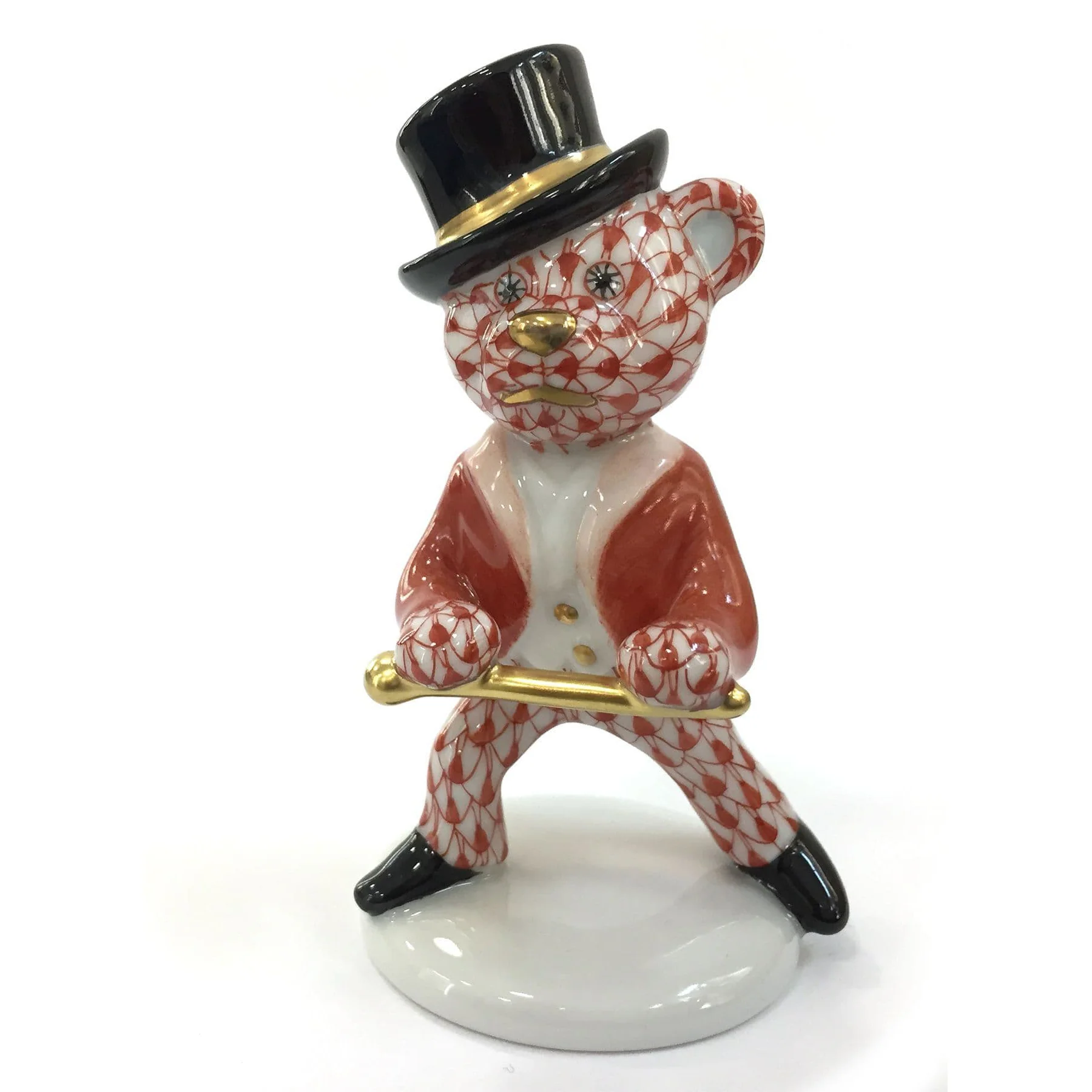Herend Tap Dancer Fishnet Figurine - Image 2
