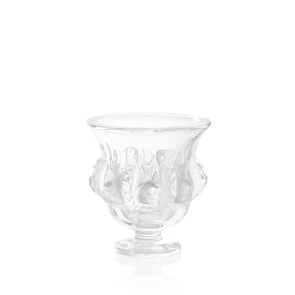 Lalique Dampierre Vase, Clear
