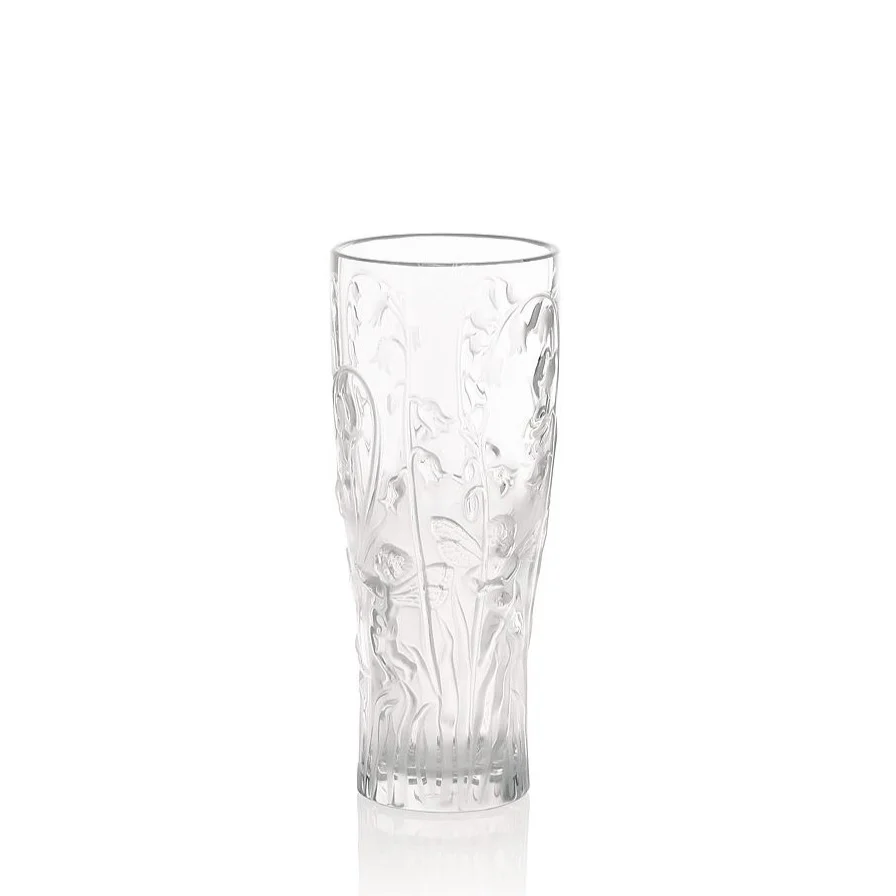 Lalique Elfes Vase, Clear