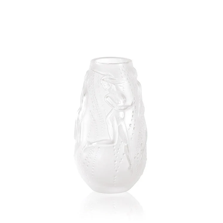 Lalique Nymphea Bud Vase, Clear