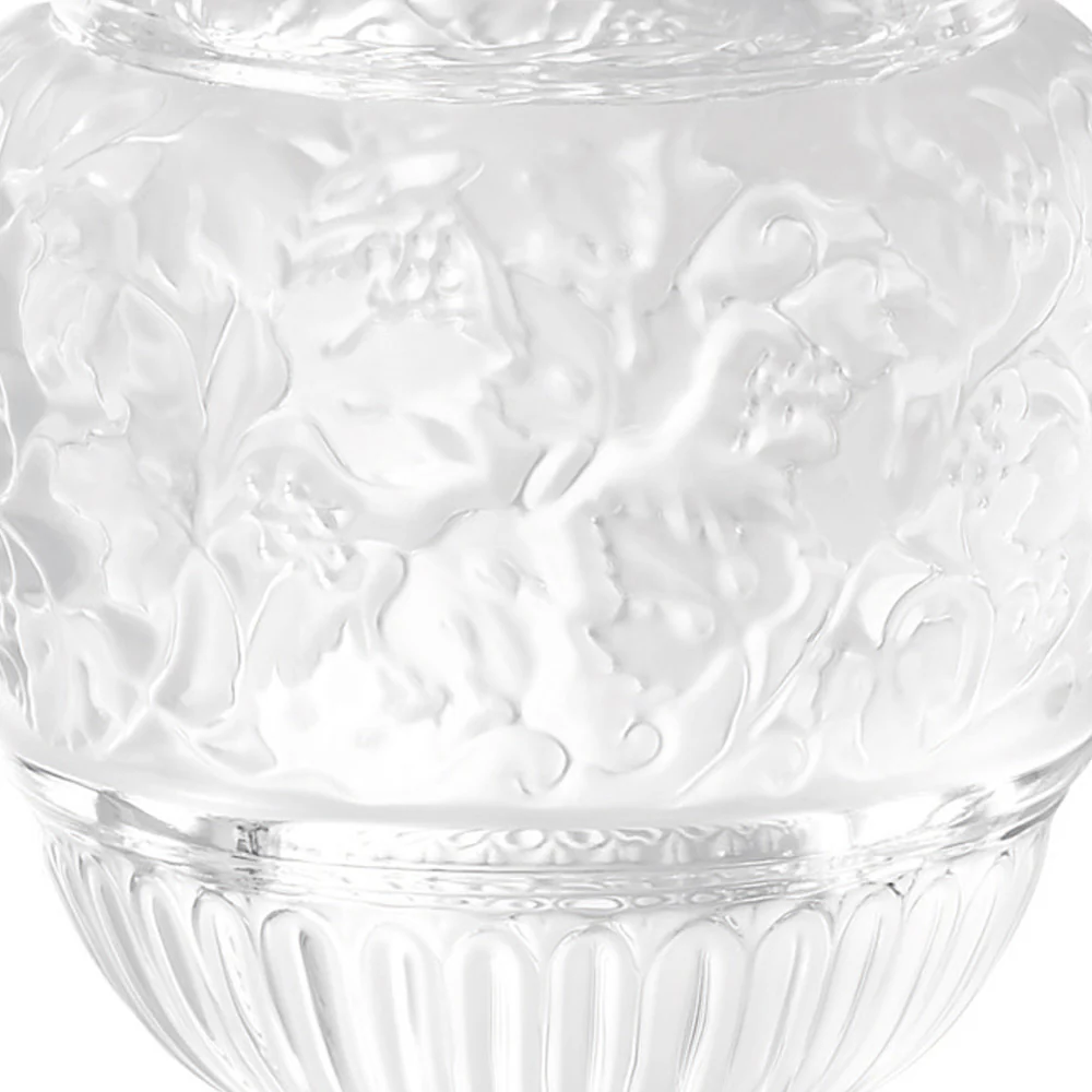 Lalique Versailles Vase, Clear - Image 2
