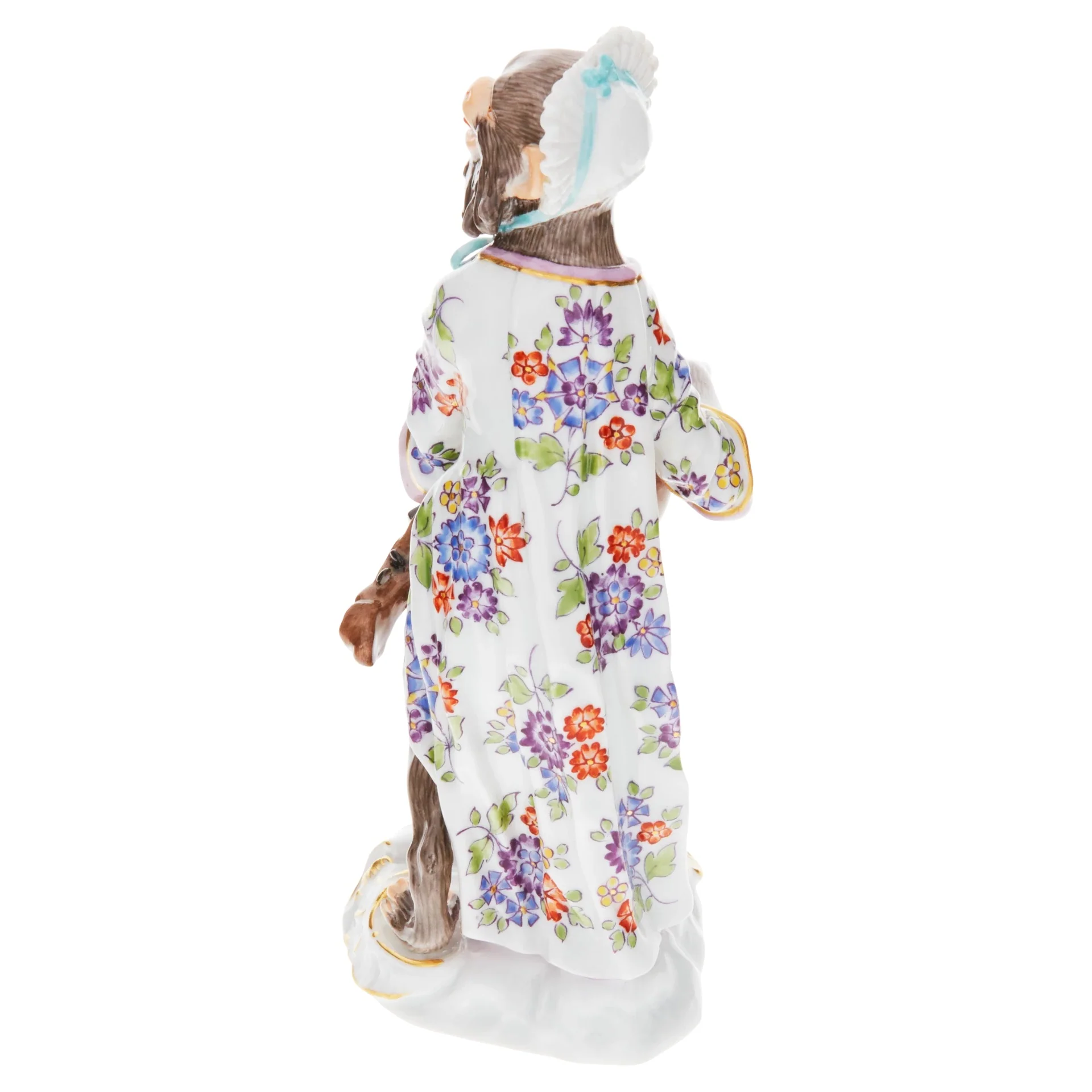 Meissen Monkey Orchestra Hurdy-Gurdy Player - Image 2