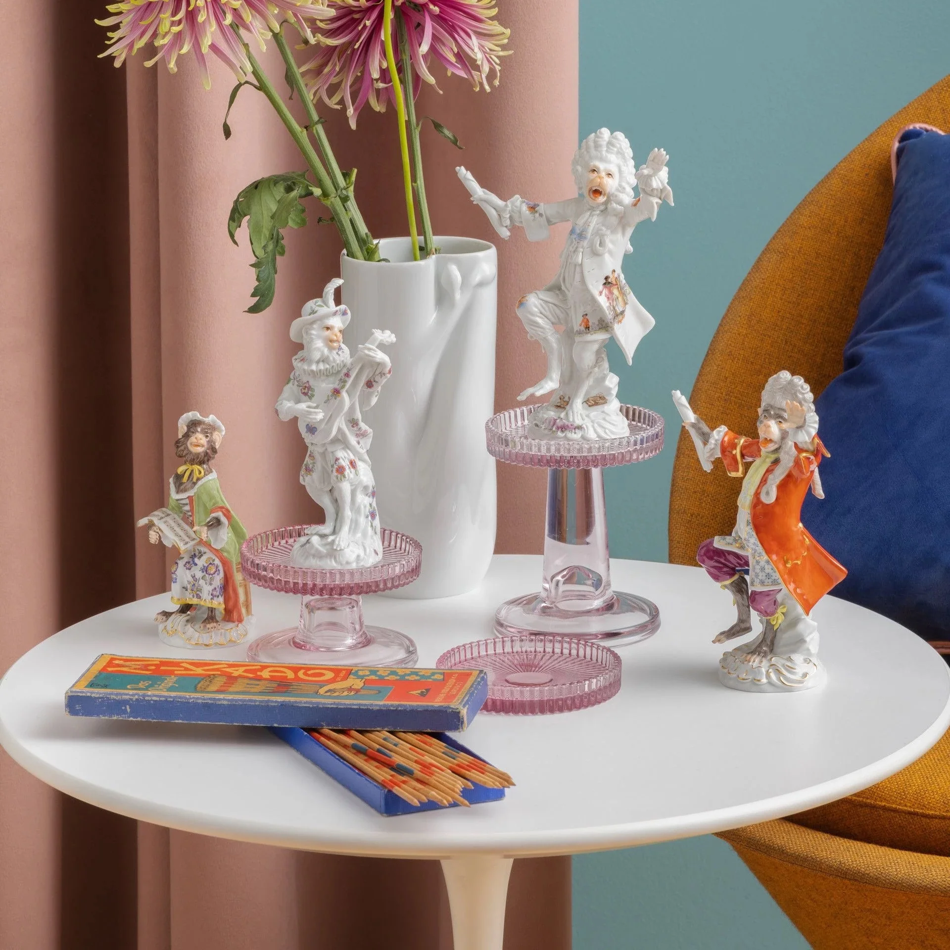 Meissen Monkey Orchestra Conductor - Image 3