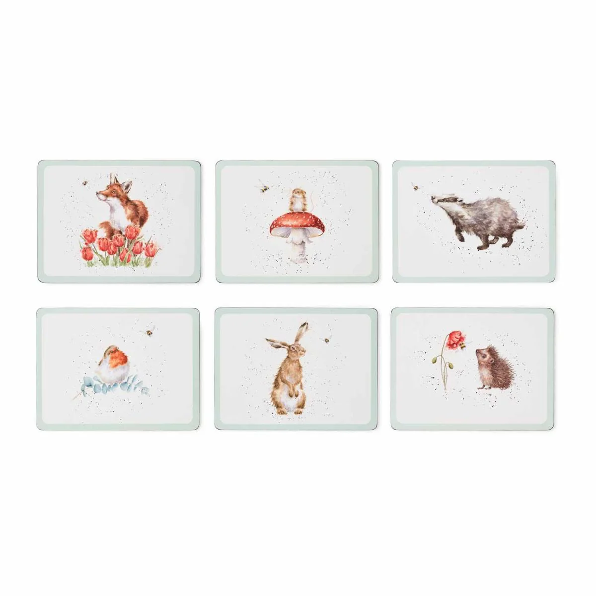 Pimpernel for Royal Worcester Wrendale Designs 'The Bee' Placemats Set of 6 - Image 2