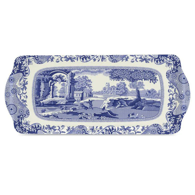 Pimpernel for Spode Blue Italian Sandwich Tray