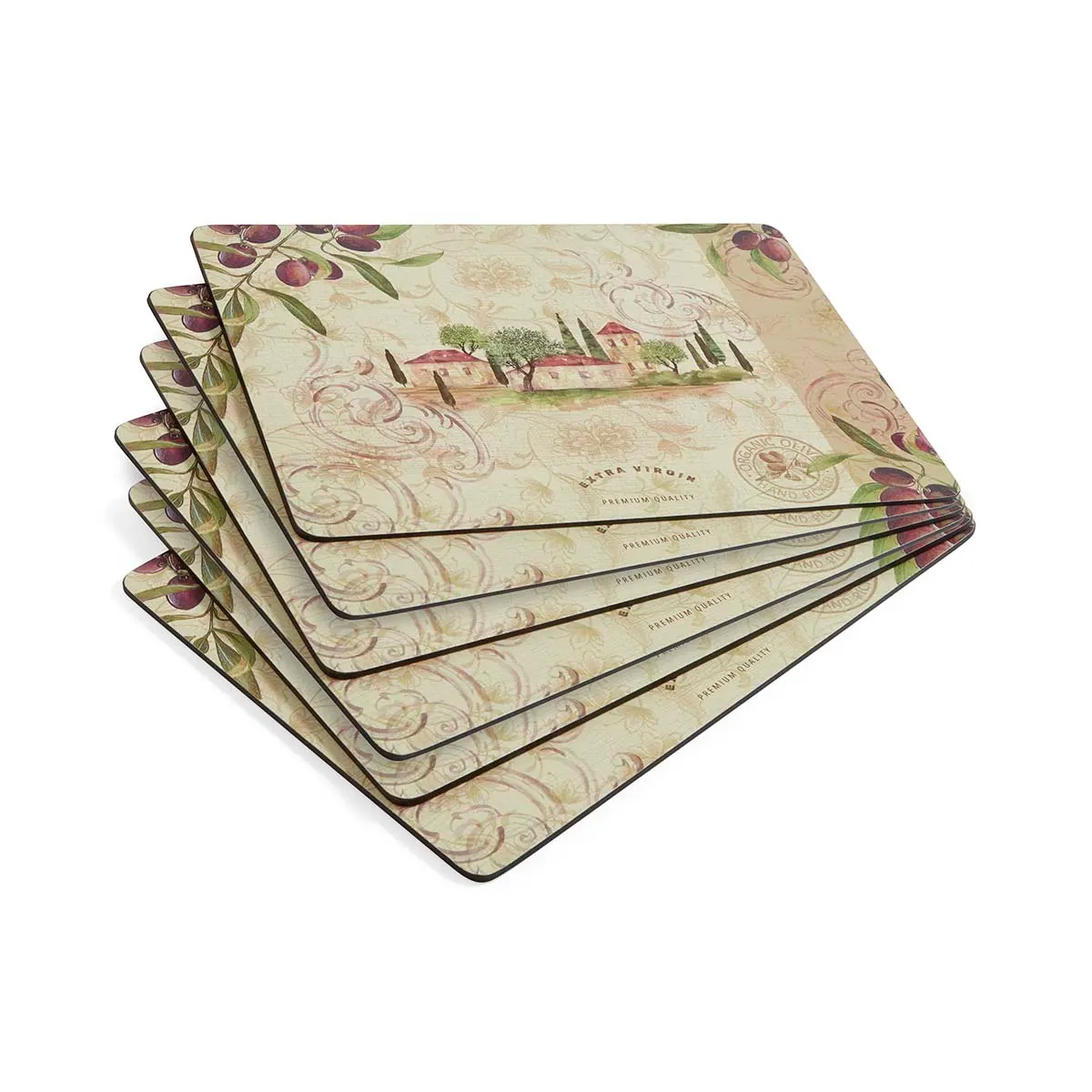 Pimpernel Olive Orchard Placemats Set of 6 - Image 4