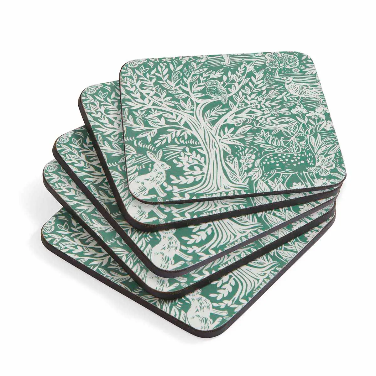Pimpernel Tapestry Sage Coasters Set of 6 - Image 4