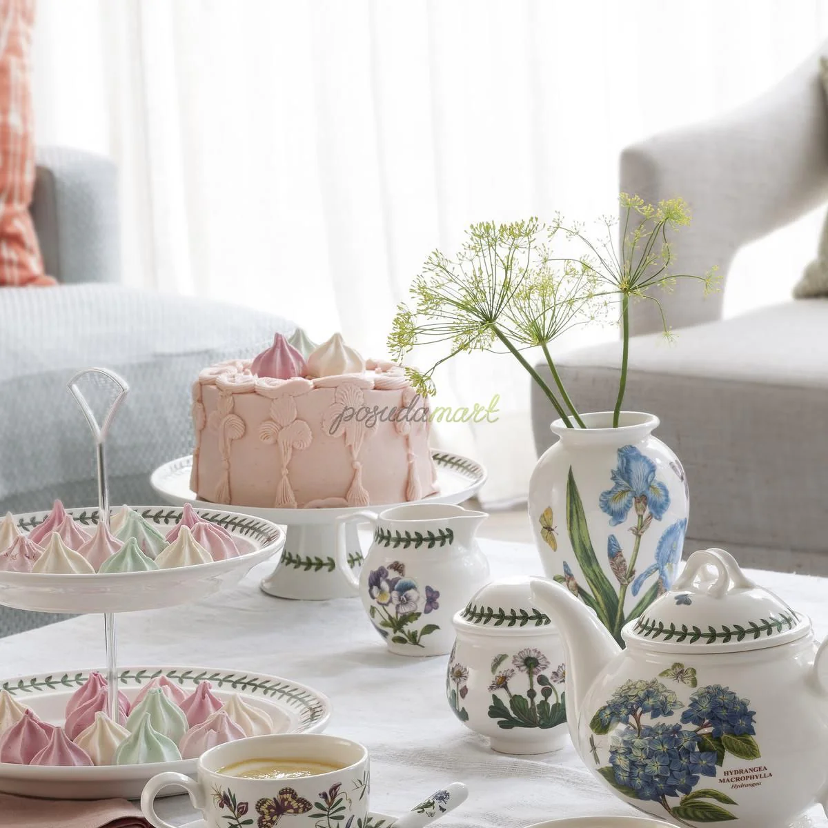 Portmeirion Botanic Garden 2 Tier Cake Stand - Image 2