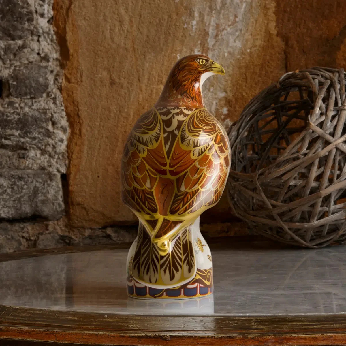 Royal Crown Derby Golden Eagle Paperweight - Image 4
