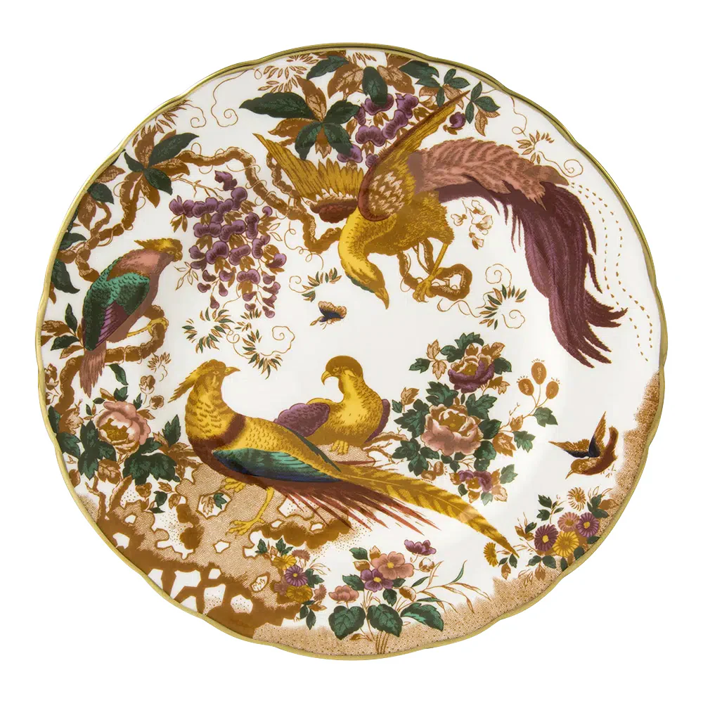 Royal Crown Derby Olde Aves Plate (8.5in/21.5cm)