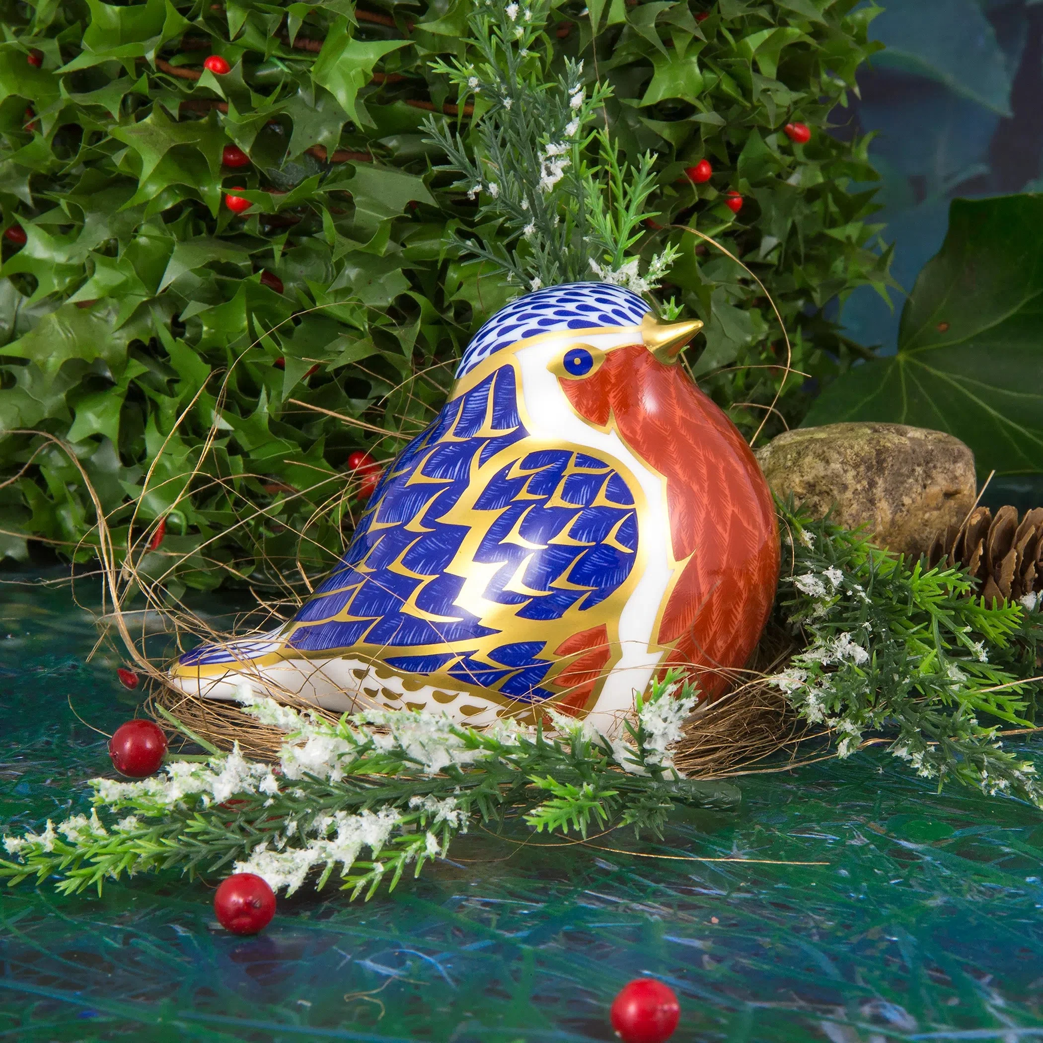 Royal Crown Derby Robin Paperweight - Image 2