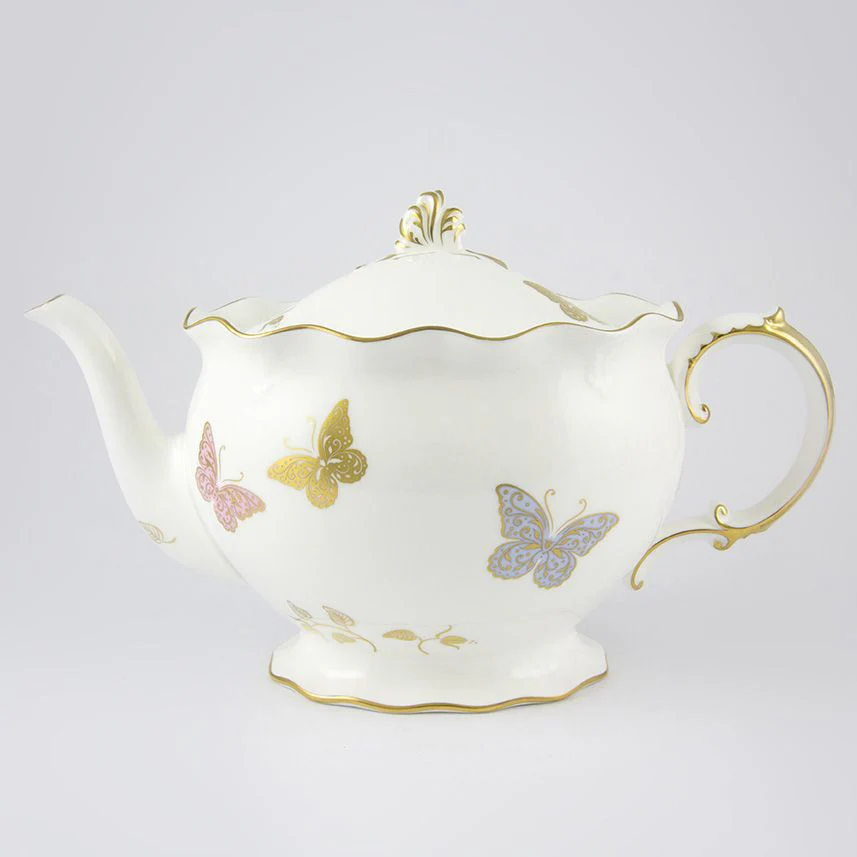 Royal Crown Derby Royal Butterfly Teapot 128cl