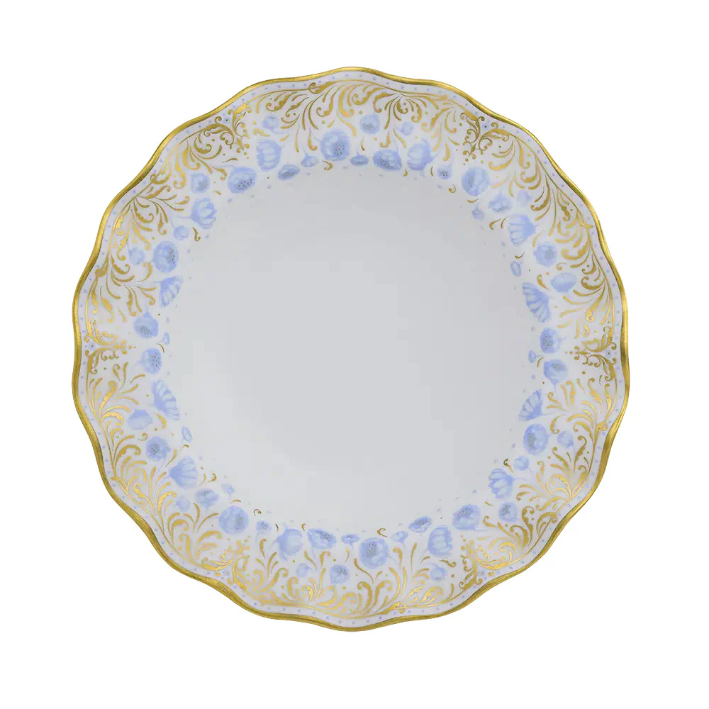 Royal Crown Derby - Royal Peony Blue Rim Soup (22cm/12oz)