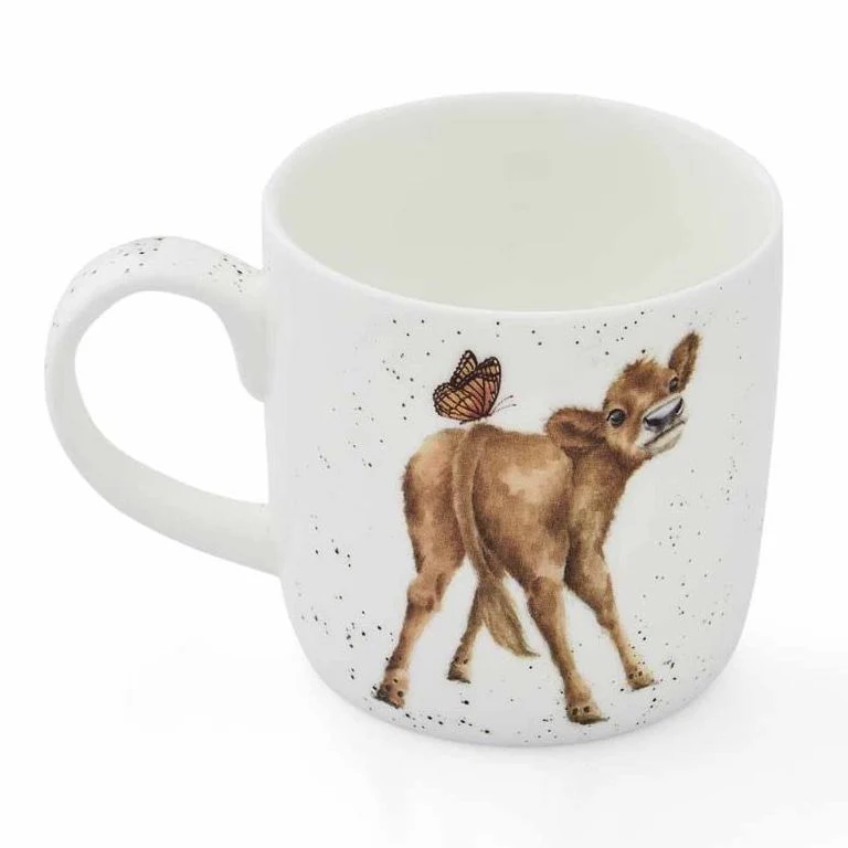 Royal Worcester Wrendale Designs Bessie Mug (Cow) - Image 3