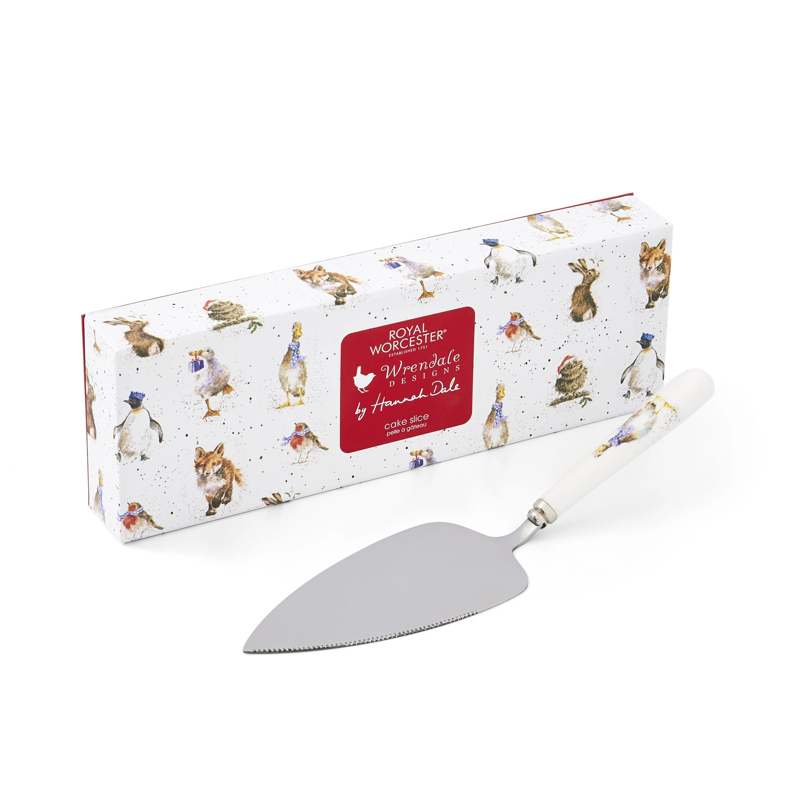 Royal Worcester Wrendale Designs Christmas Duck Cake Slice - Image 3