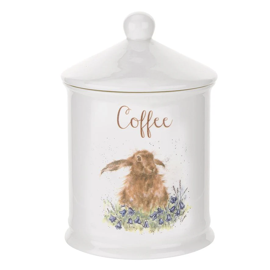 Royal Worcester Wrendale Designs Coffee Canister (Hare) - Image 2