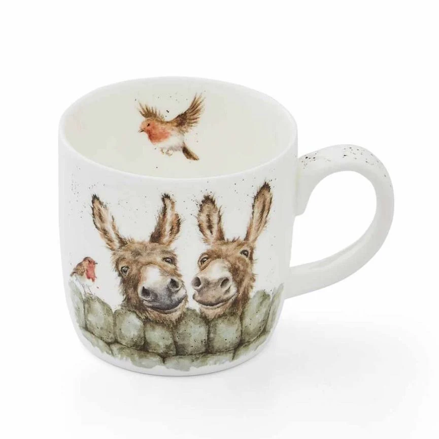 Royal Worcester Wrendale Designs Hee-Haw (Donkey) Mug - Image 2