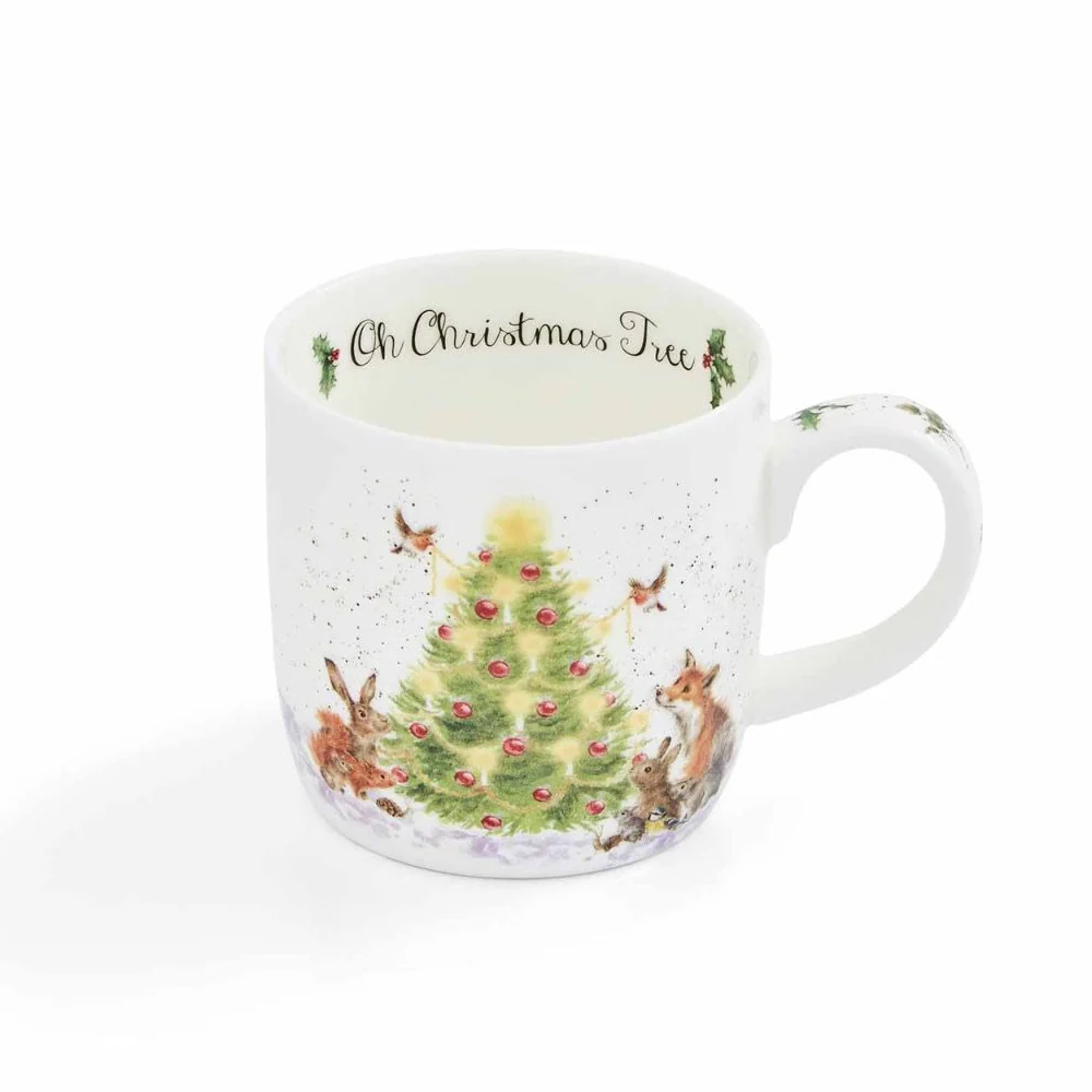 Royal Worcester Wrendale Designs Oh Christmas Tree Mug - Image 2