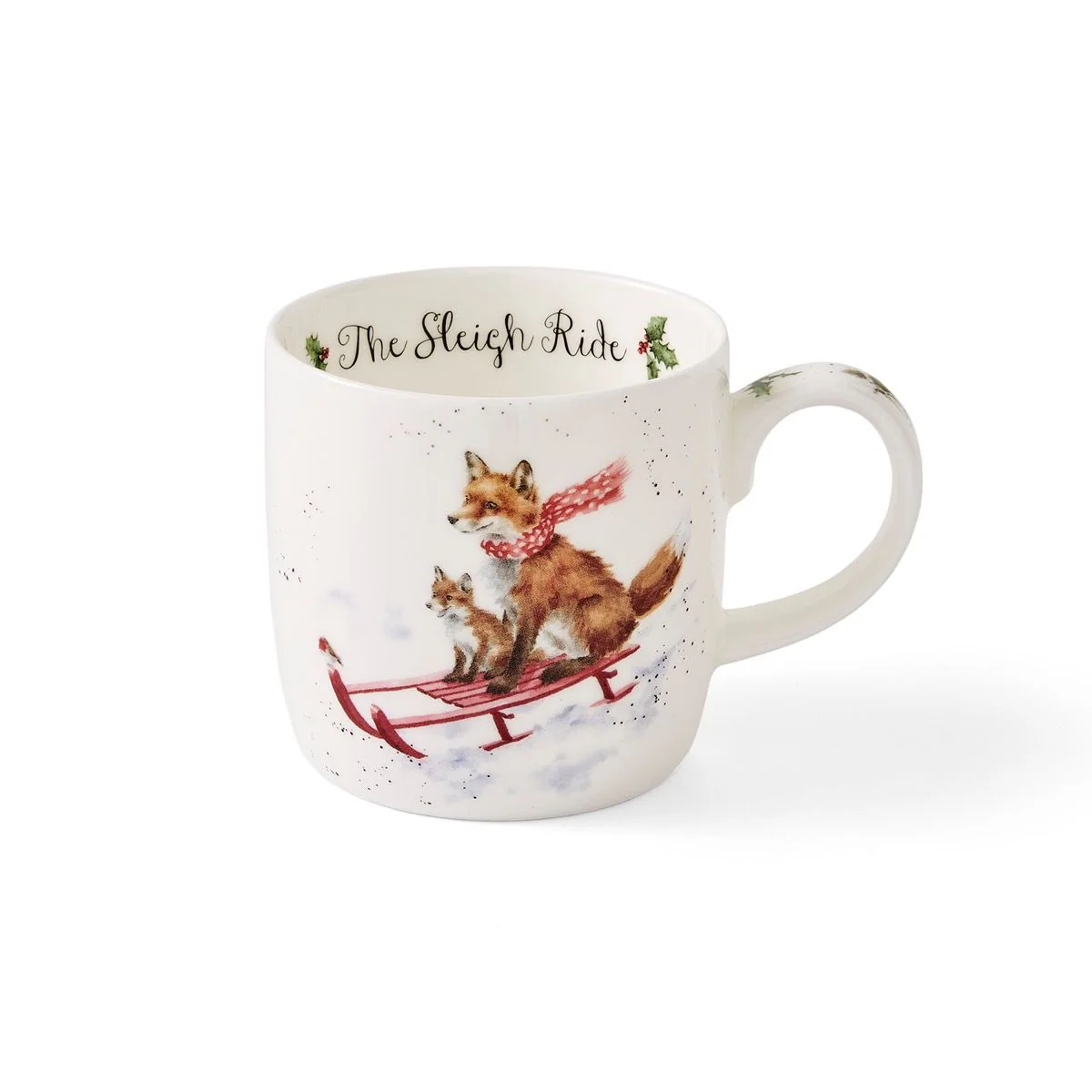 Royal Worcester Wrendale Designs Sleigh Ride Mug - Image 2