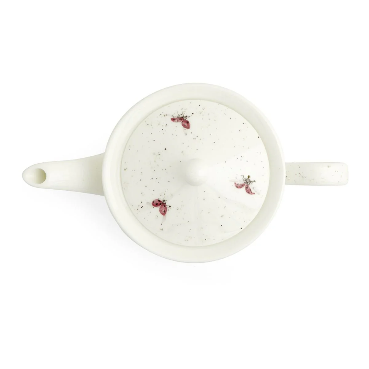 Royal Worcester Wrendale Designs Teapot 2pt (Mouse & Flower) - Image 4