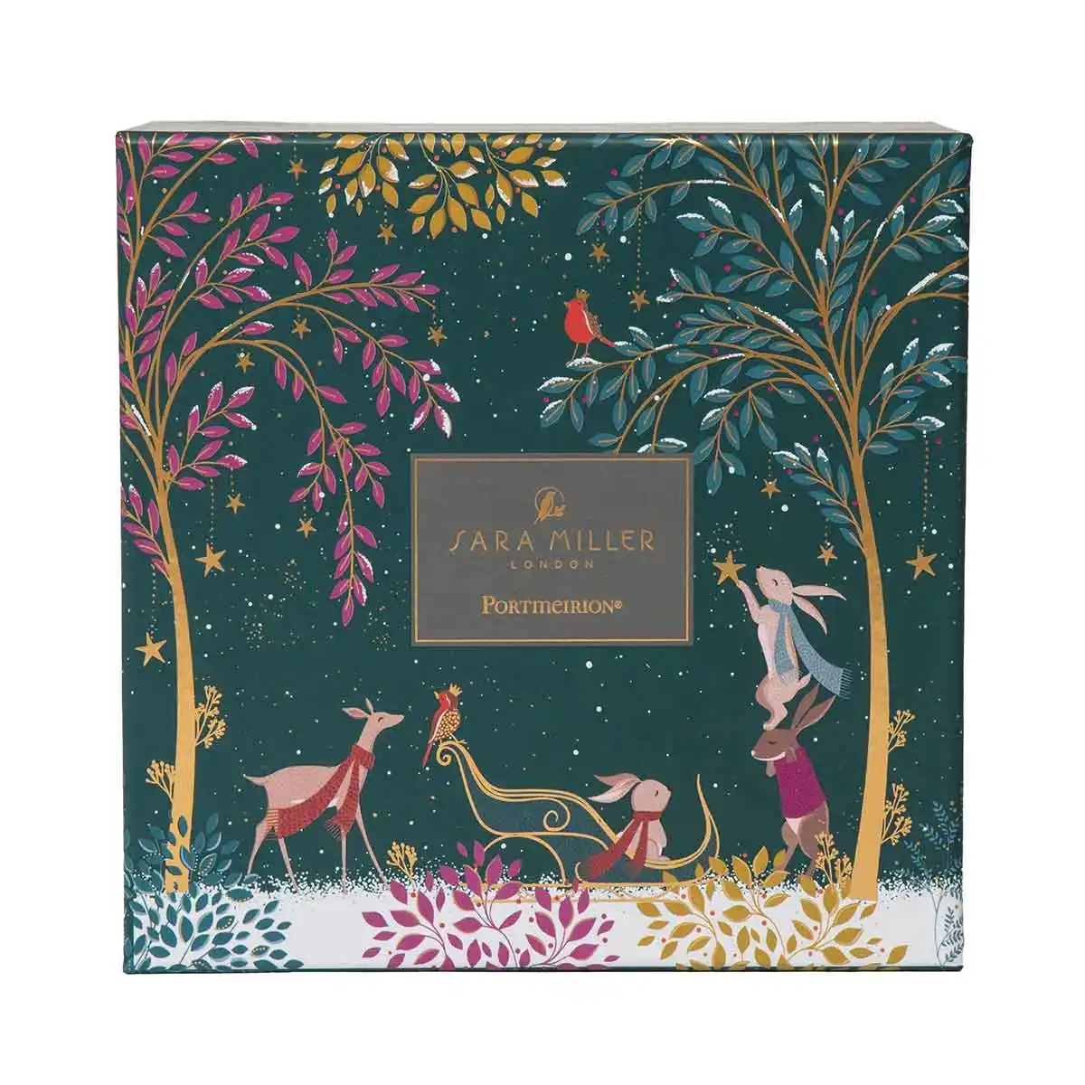 Portmeirion Sara Miller Woodland Tales Mugs, Set of 4 - Image 5