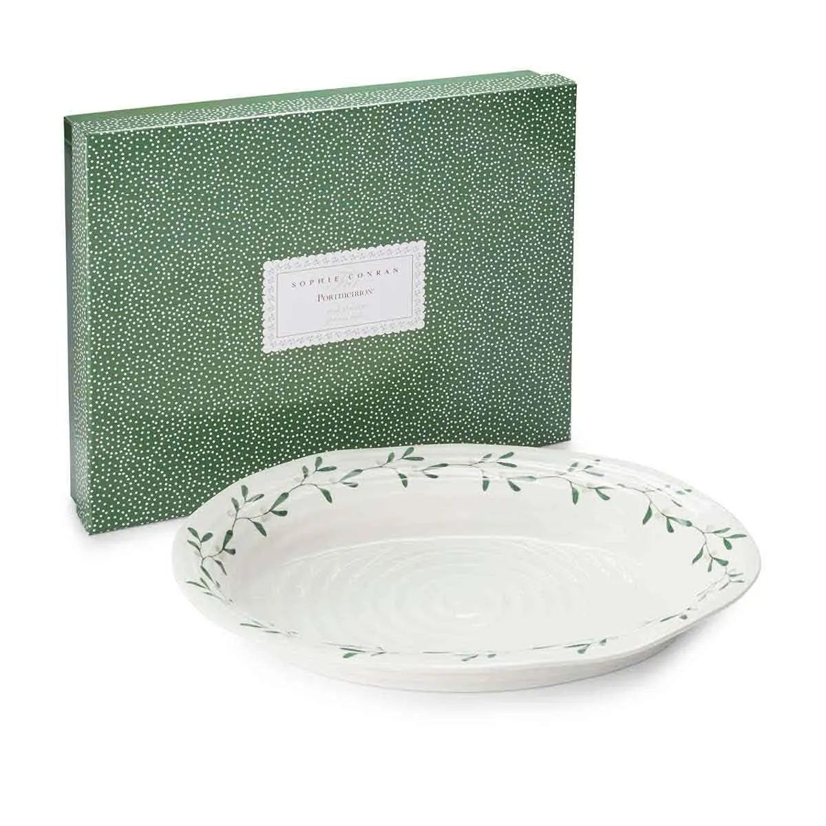 Sophie Conran for Portmeirion Mistletoe Oval Platter - Image 3