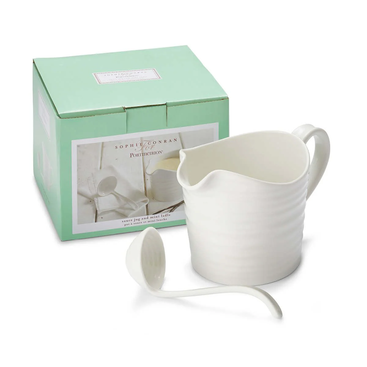 Sophie Conran for Portmeirion Sauce Jug & Mini Ladle - Image 4