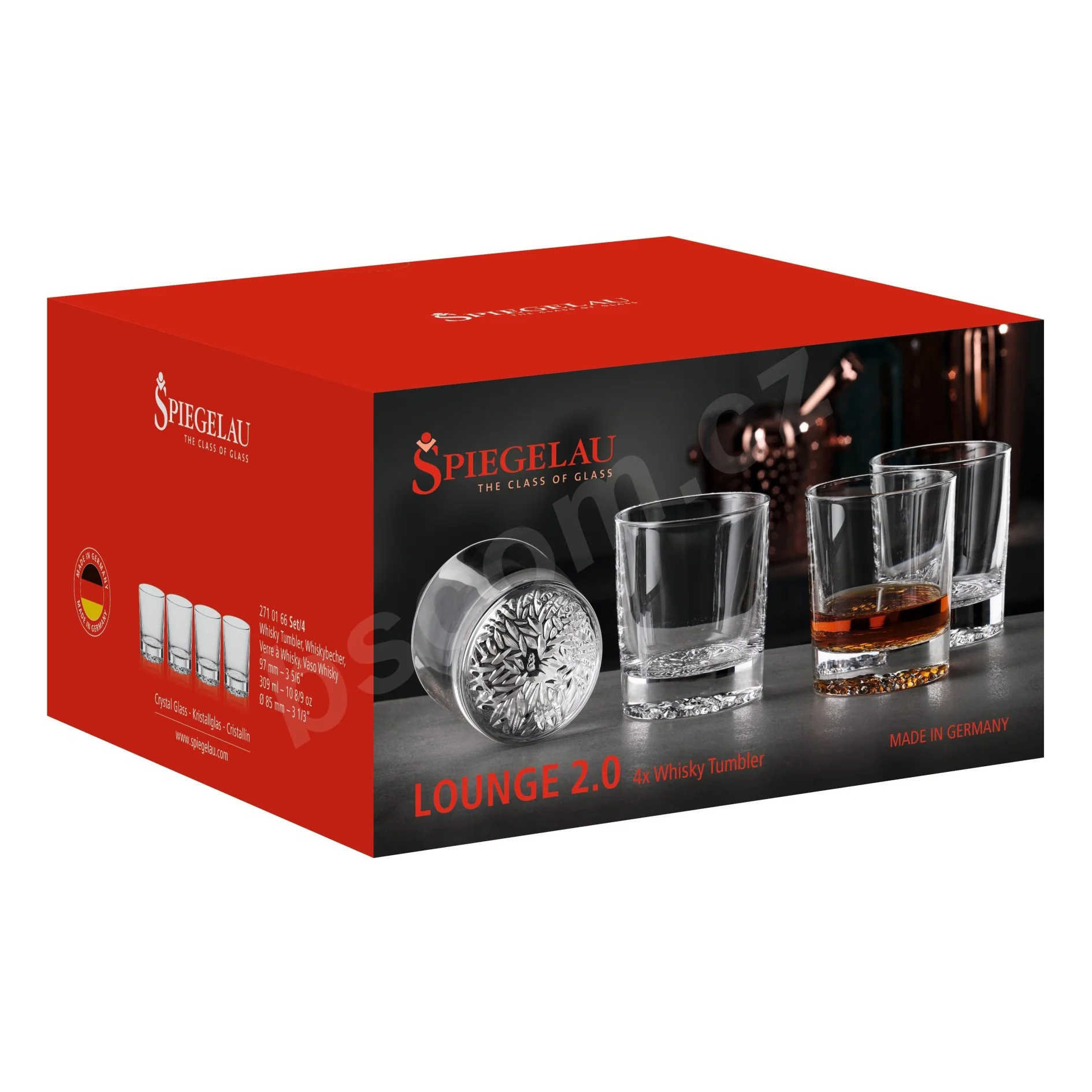 Spiegelau Lounge 2.0 Whisky Tumbler, Set of 4 - Image 4