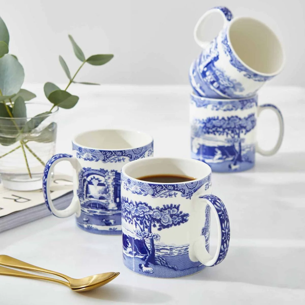 Spode Blue Italian Mug 0.25L - Image 2