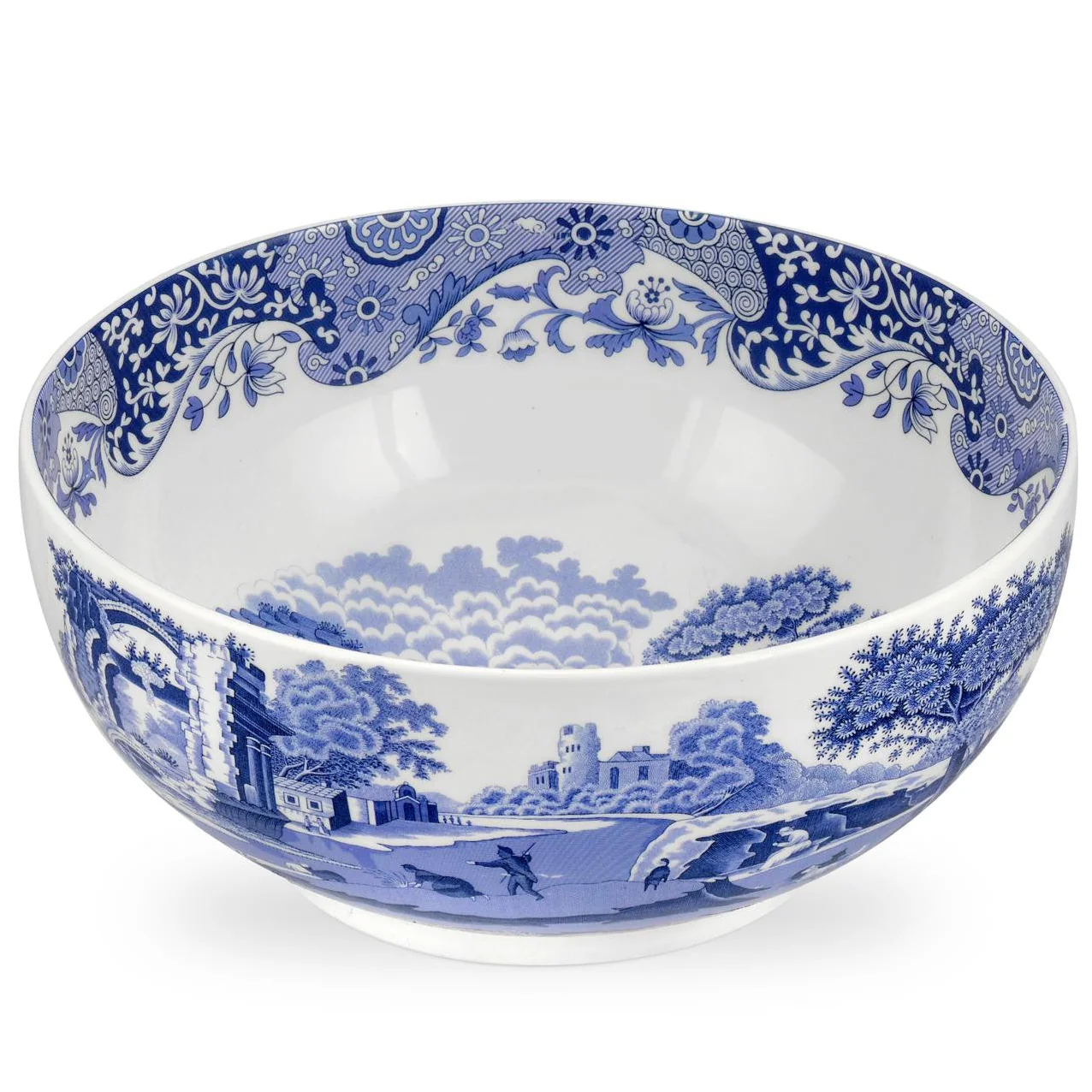Spode Blue Italian Round Bowl 27.5cm