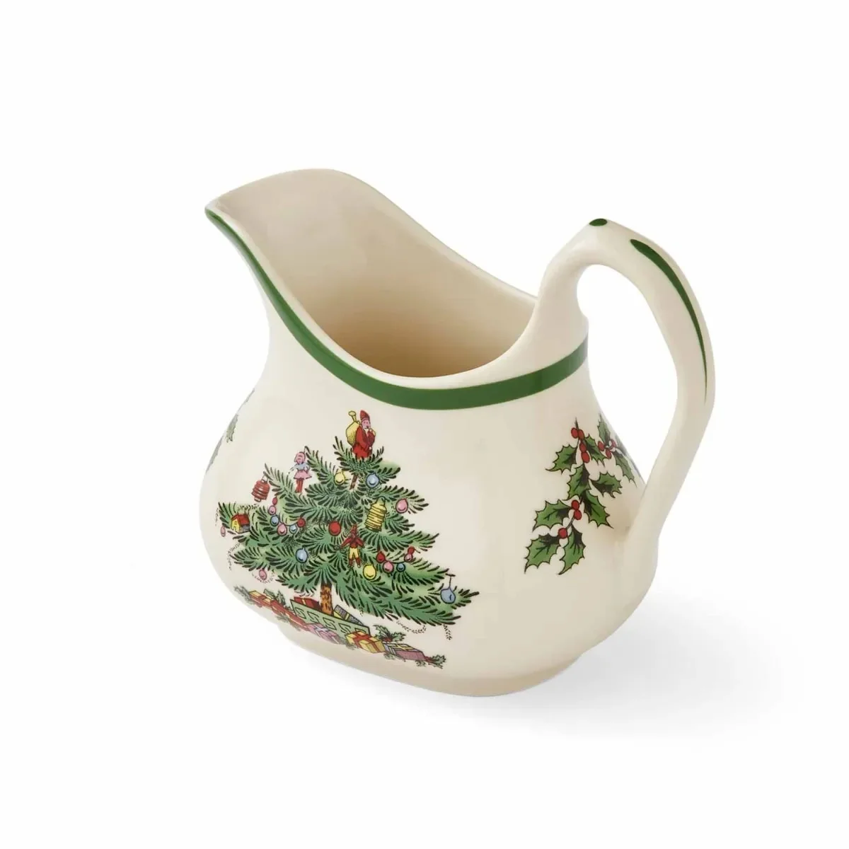 Spode Christmas Tree Cream and Brandy Jug 0.2ltr - Image 3