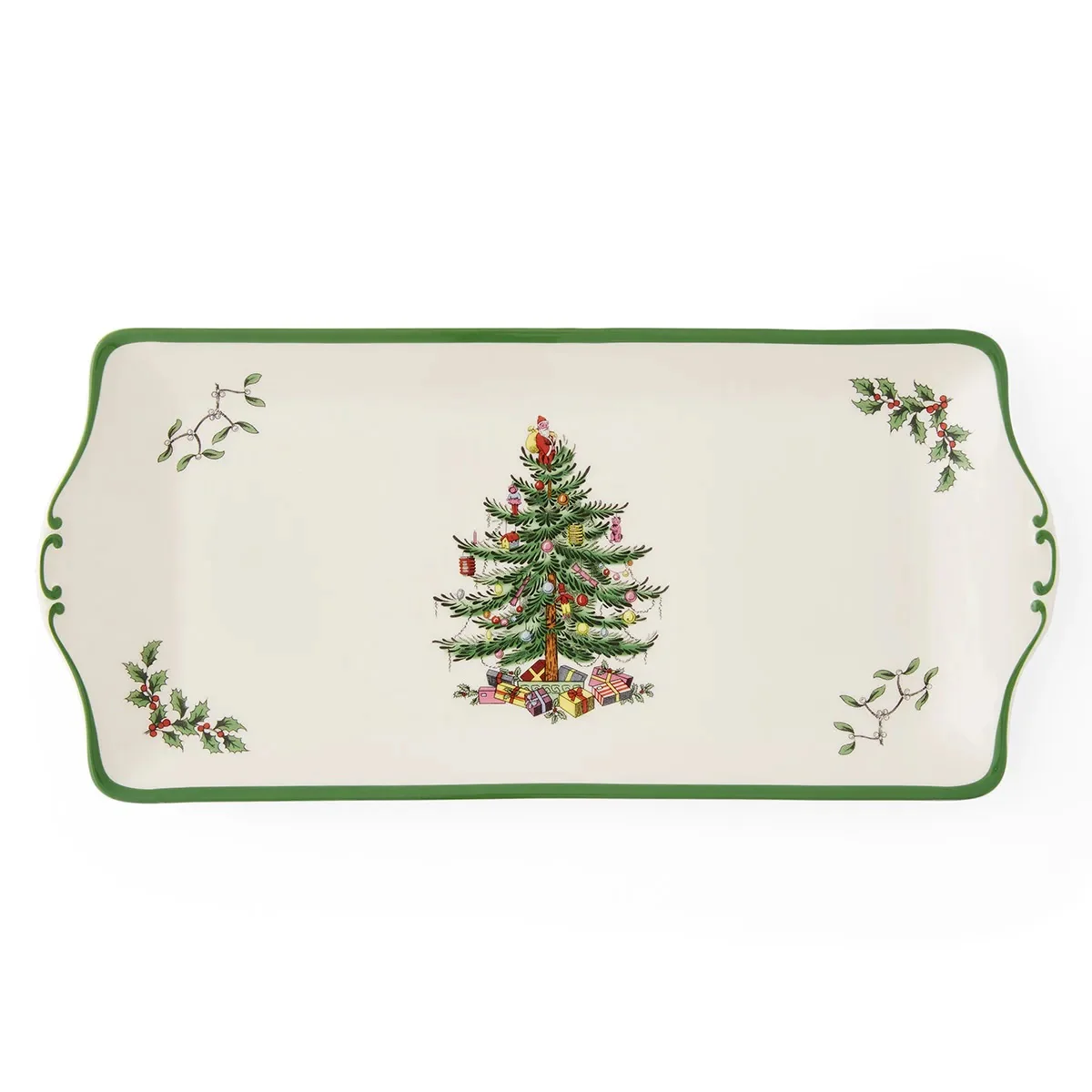 Spode Christmas Tree Sandwich Tray - Image 3