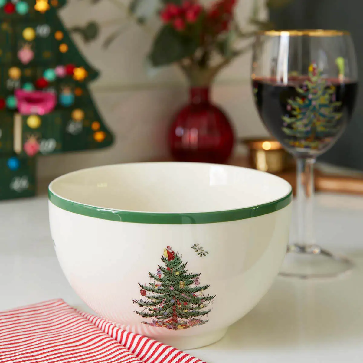 Spode Christmas Tree Small Bowl 15cm - Image 2