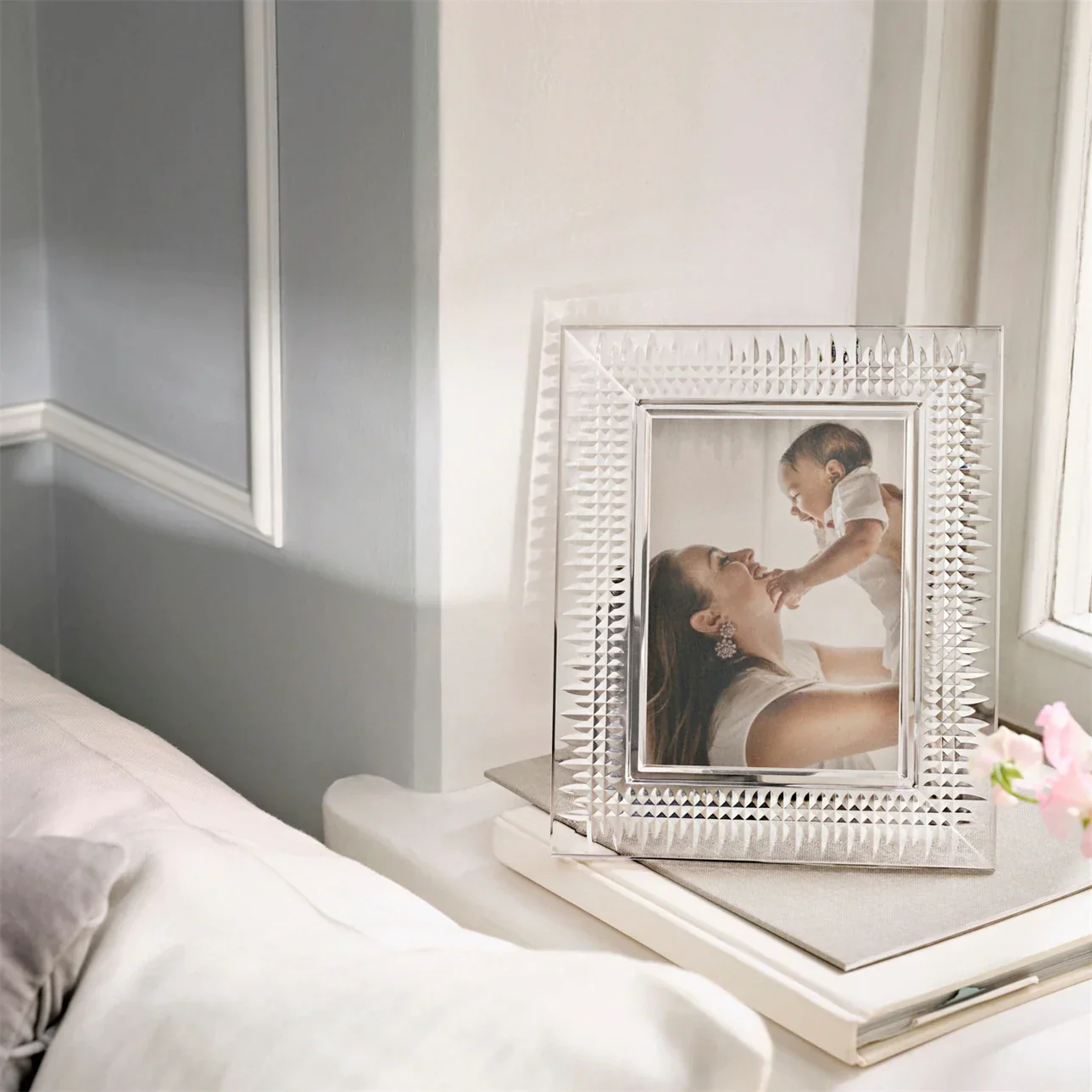 Waterford Crystal Lismore Diamond Picture Frame 5x7 in - Image 3
