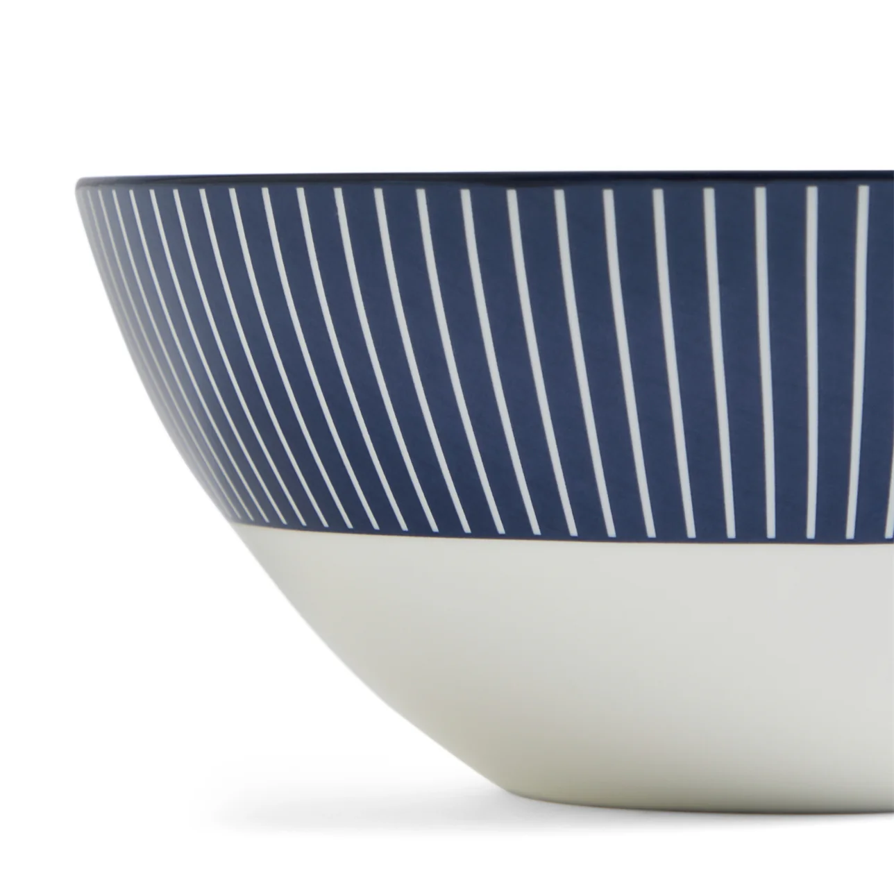 Wedgwood Gio Pinstripe Cereal Bowl Blue - Image 4