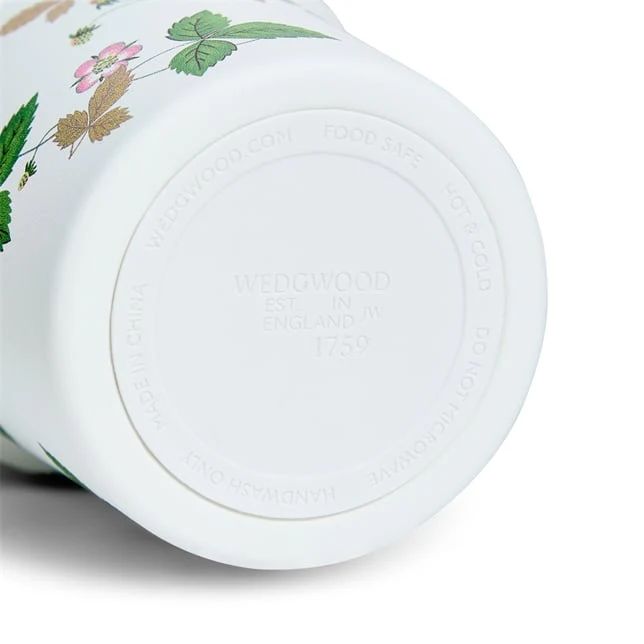 Wedgwood Wild Strawberry Tumbler with Straw - Image 5
