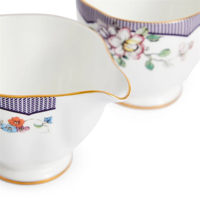 Wedgwood Fortune Sugar & Creamer - Image 4